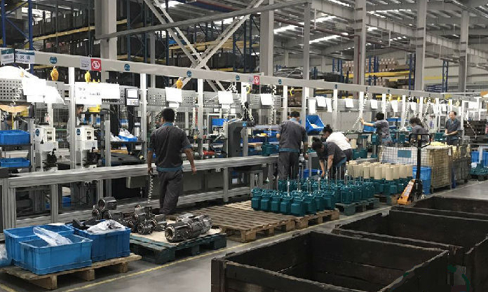 盛華電機廠組裝車間