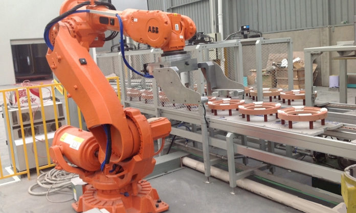 盛華電機(jī)廠自動化生產(chǎn)線